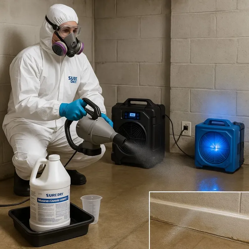 Sanitization and Odor Removal process in Summit County, UT